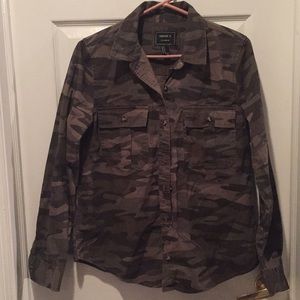 Long sleeve camouflage shirt
